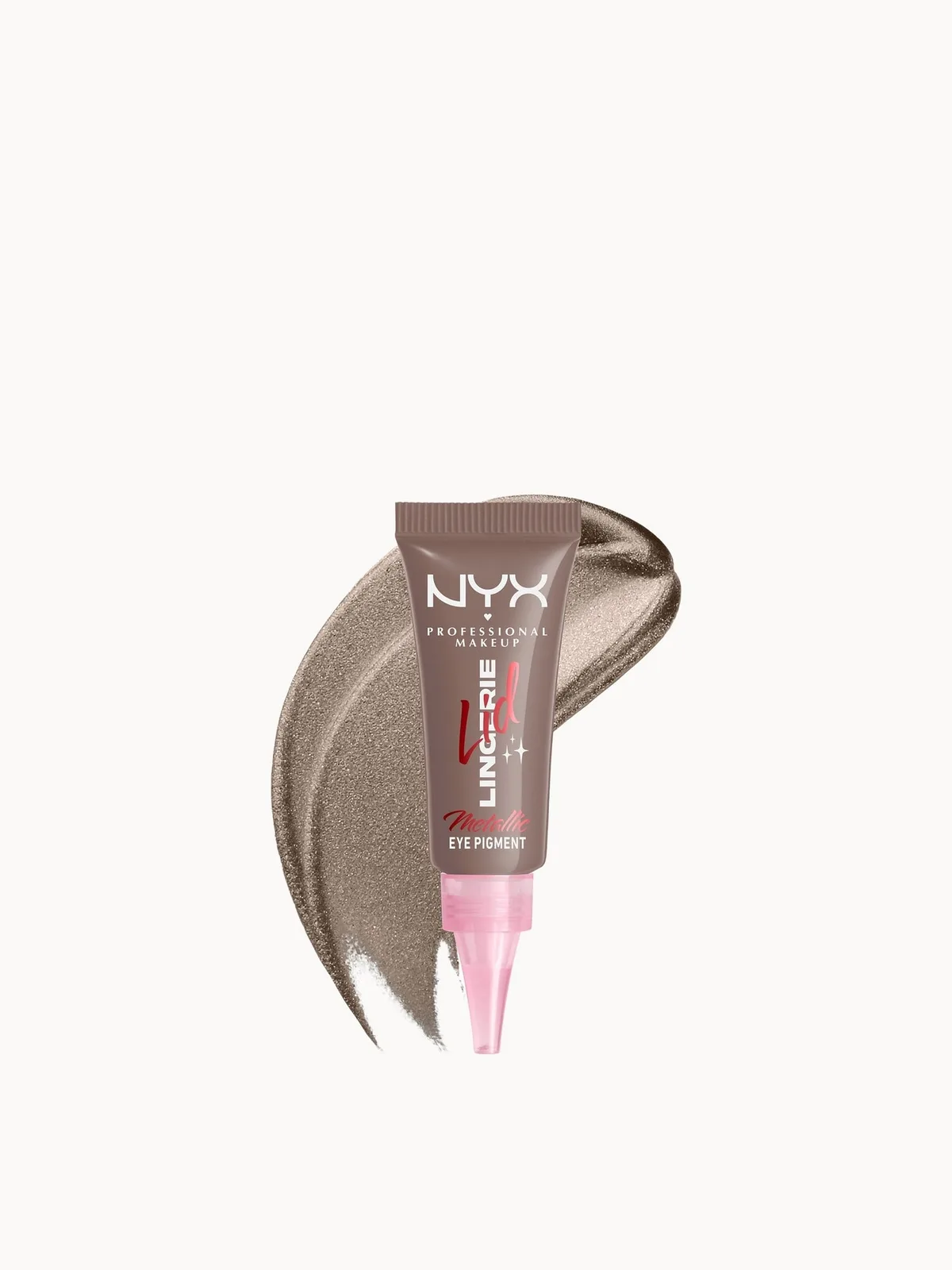 NYX Professional Makeup Lid Lingerie Cream Eye Pigment 6ml (Various Shades) Granite Grind