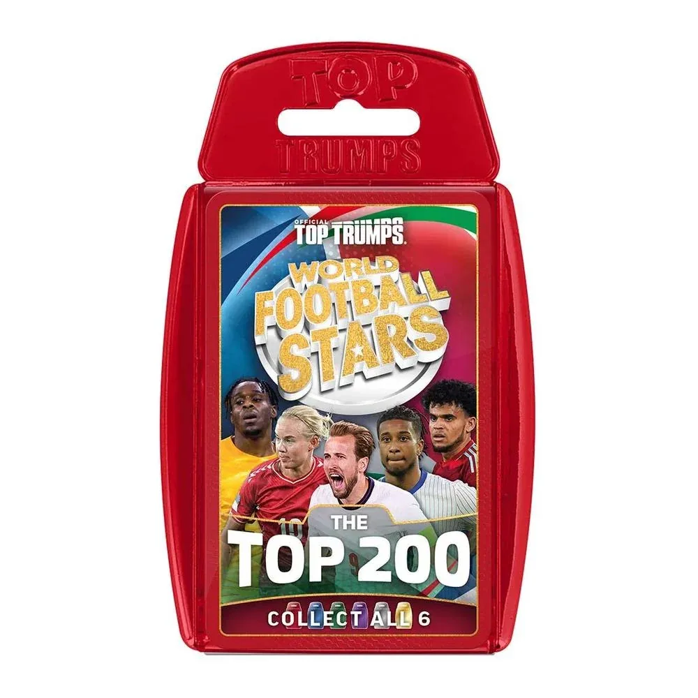 Top Trumps World Football Stars Top 200 Top Trumps - Pack 1 - refresh
