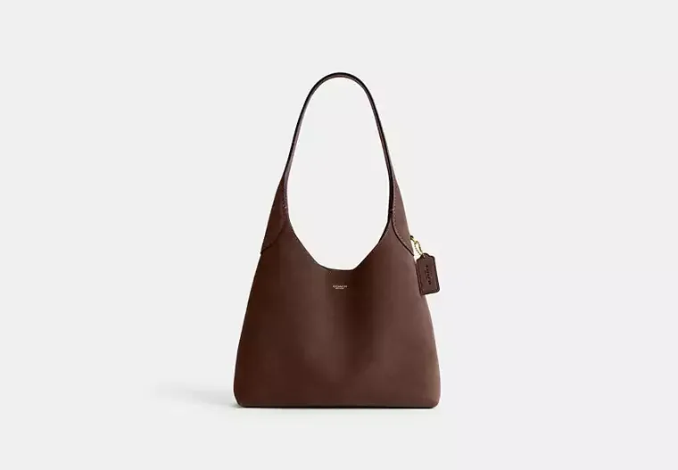 Coach Brooklyn Shoulder Bag 28 (Dark Chocolate)