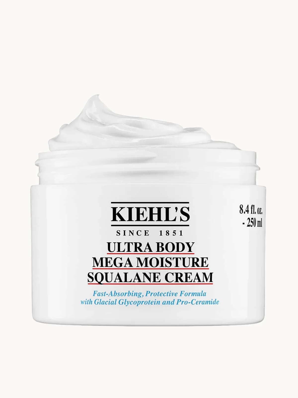 Kiehl's Ultra Body Mega Moisture Squalane Cream 250ml