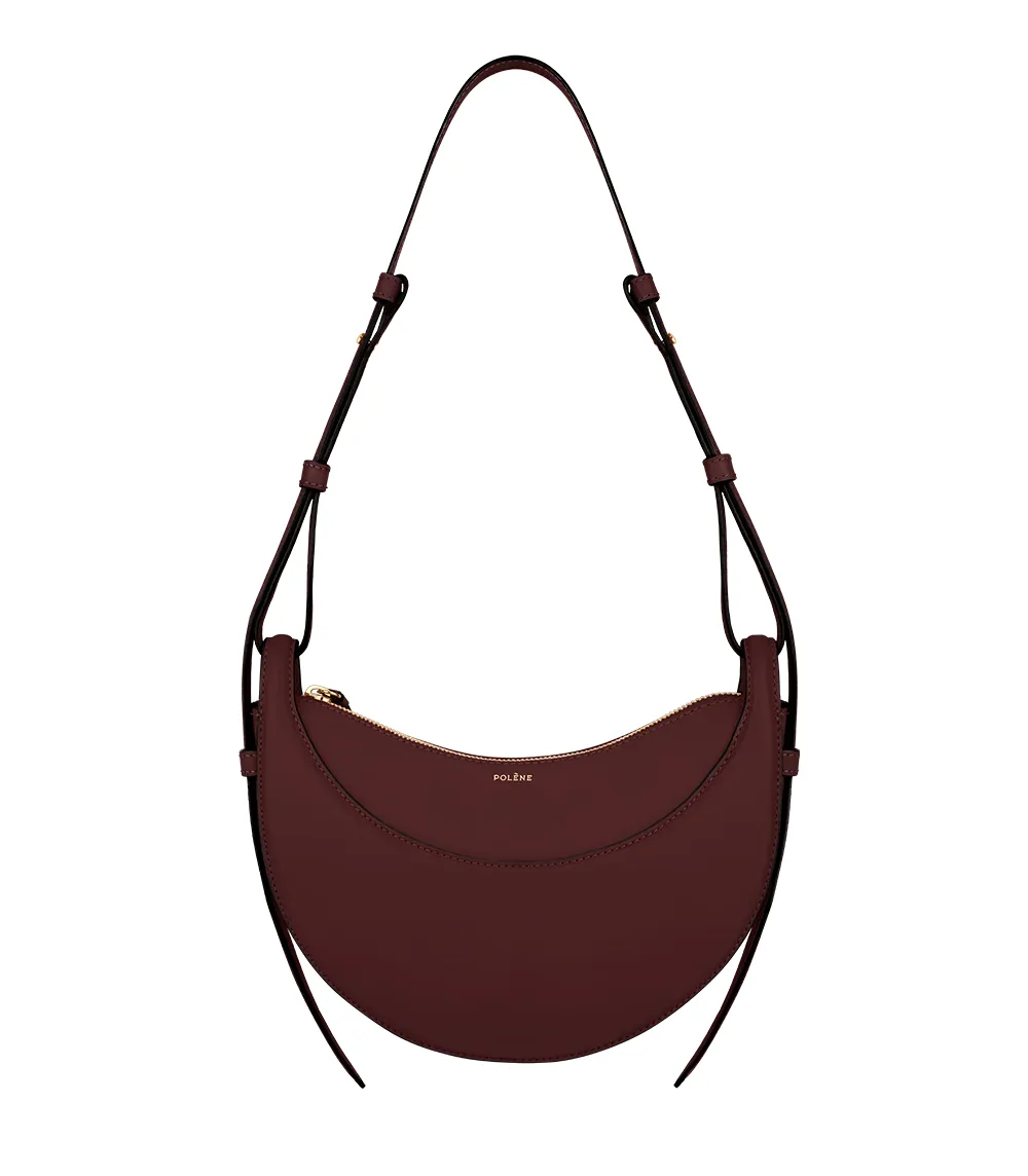 Polene Polène Numéro Dix Bag (Smooth Black Cherry)