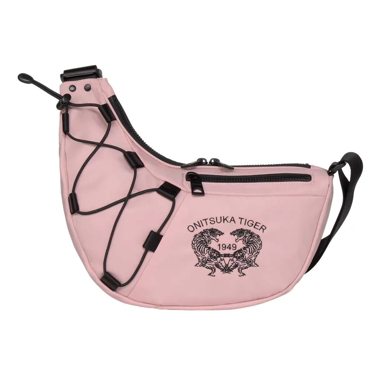 Onitsuka Tiger Small Messenger Bag Light Pink / Black
