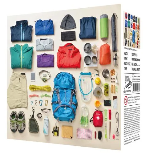 Kylskapspoesi High Quality Puzzle Climbing Gear Puzzle (1000 Pieces)