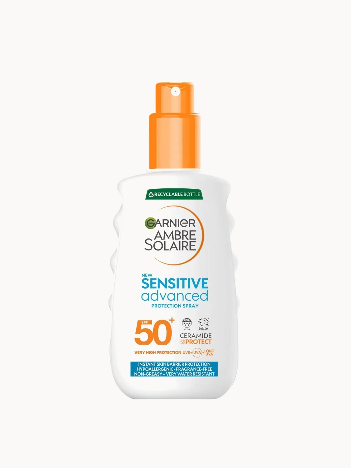 Garnier Ambre Solaire SPF 50 Sensitive Advanced Sun Spray 150ml