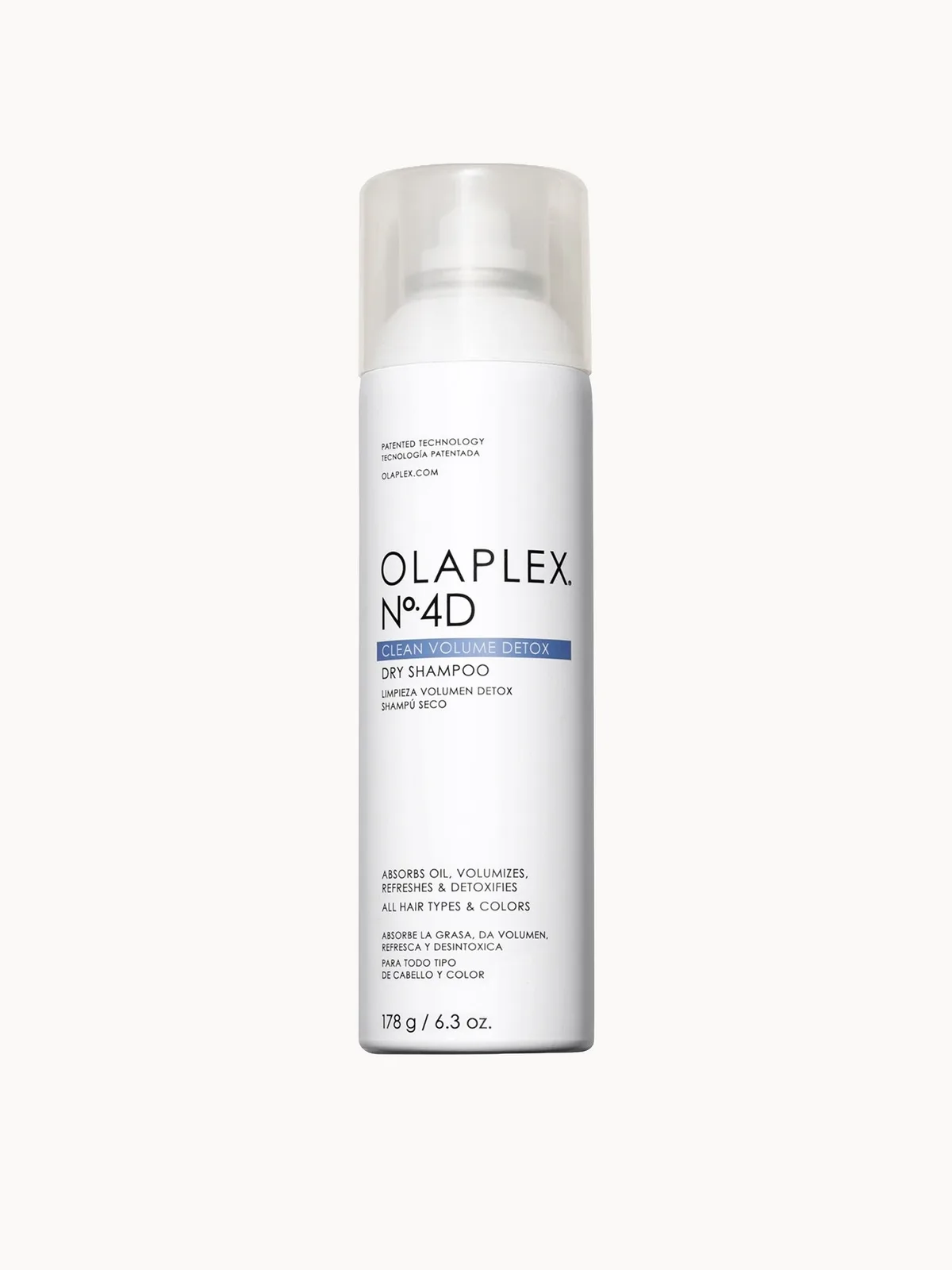 Olaplex No.4D Clean Volume Weightless Oil-Absorption Detox Dry Shampoo 250ml