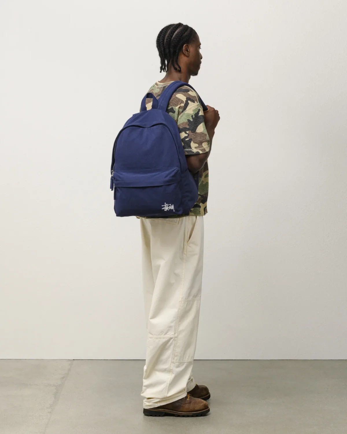 Stüssy Canvas - Mochila (Navy)