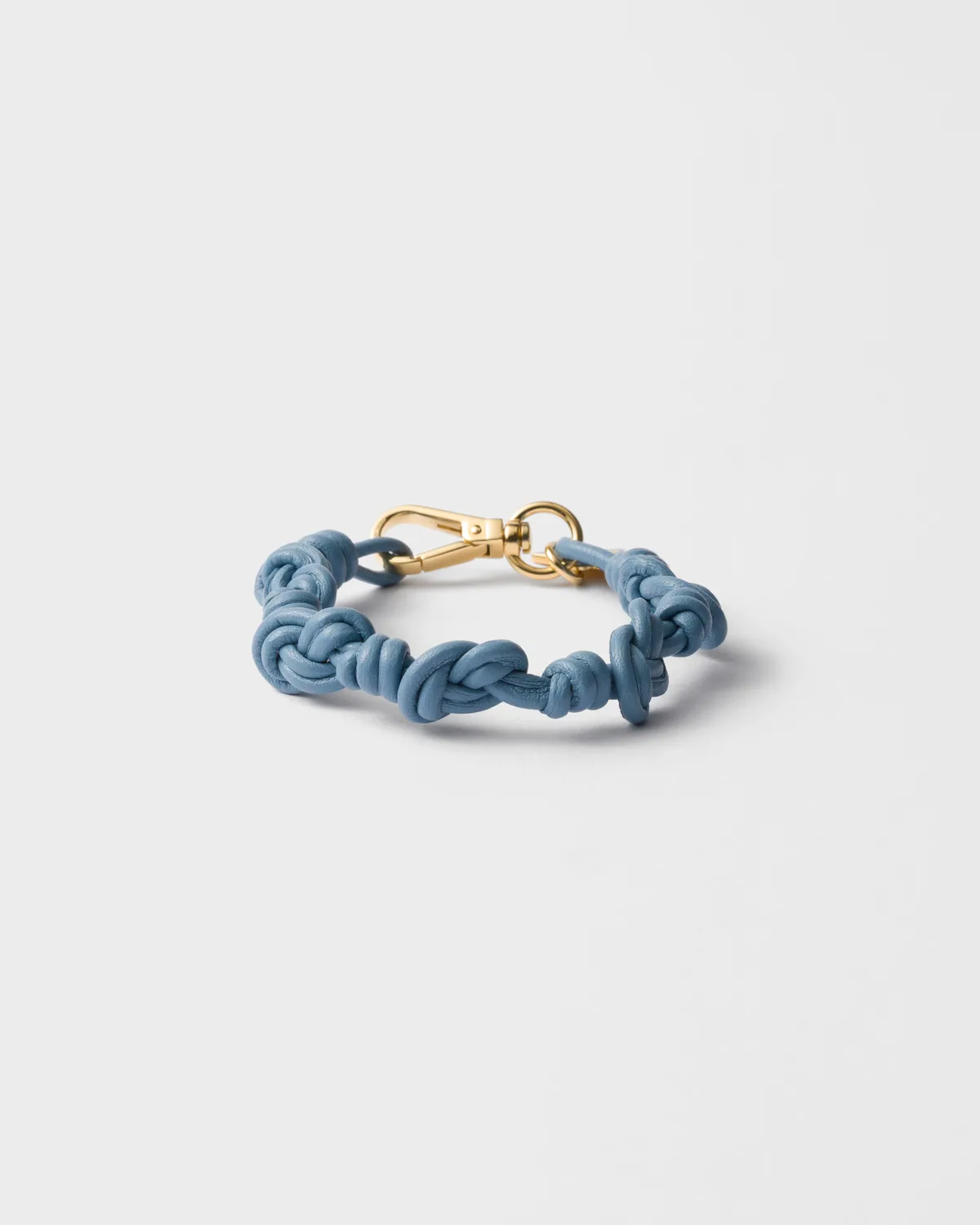 Prada Nappa leather bracelet (Astral Blue)