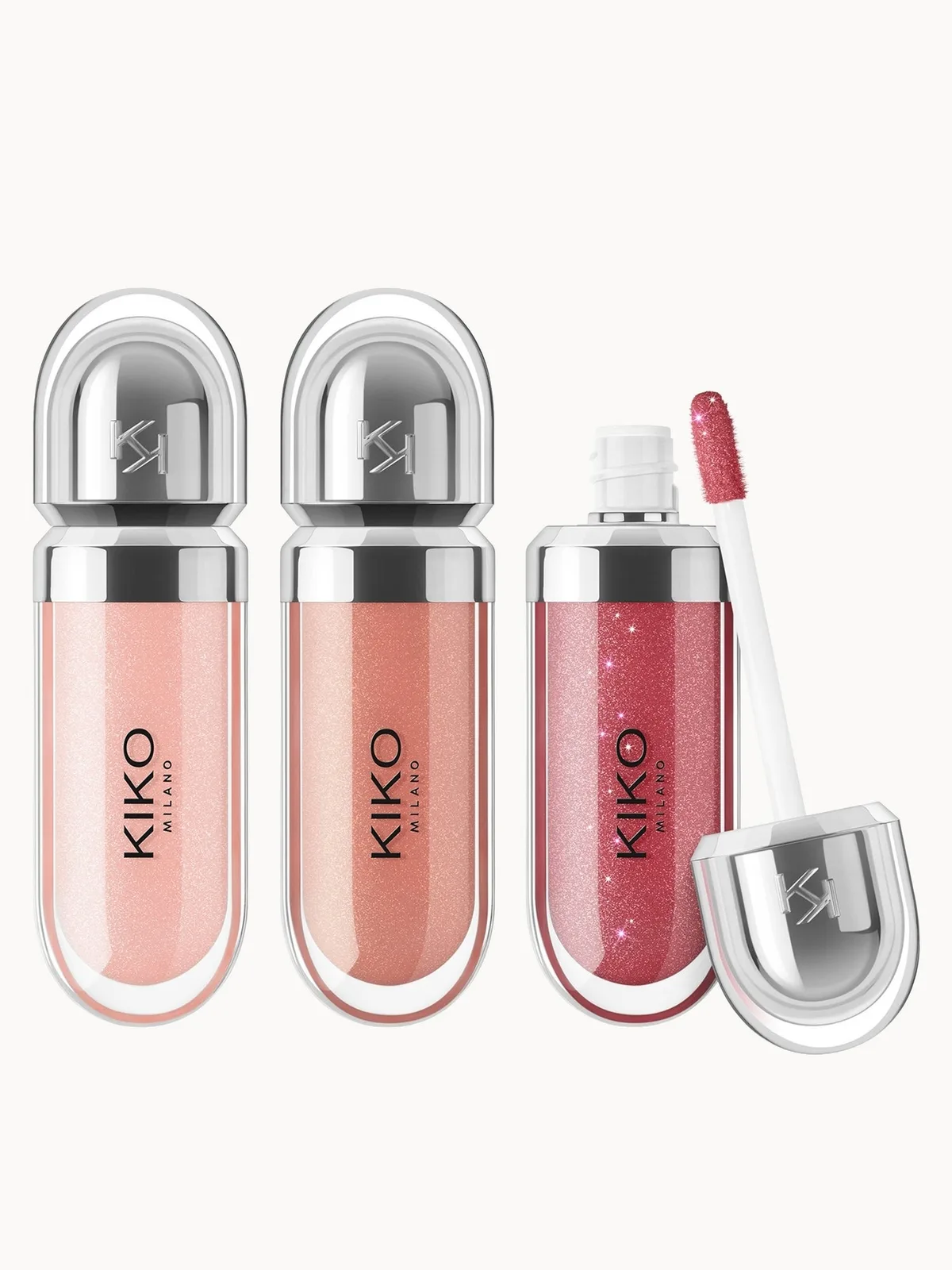 KIKO Milano Glossy Lip Trio 01