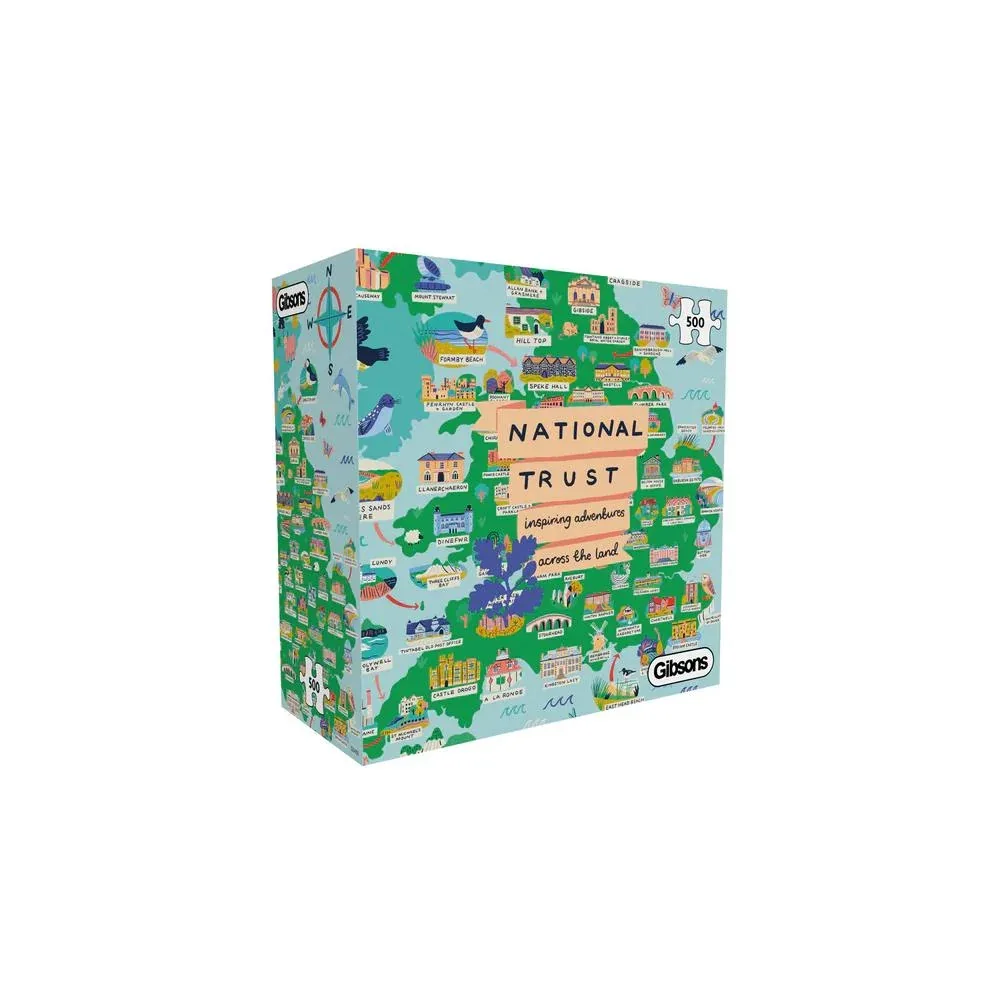Gibson National Trust: Across the Land 500 Piece Puzzle