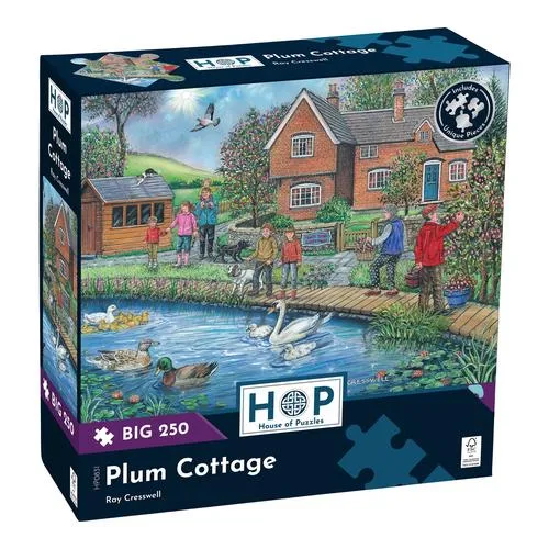 House of Puzzles Plum Cottage BIG 250 Puzzle