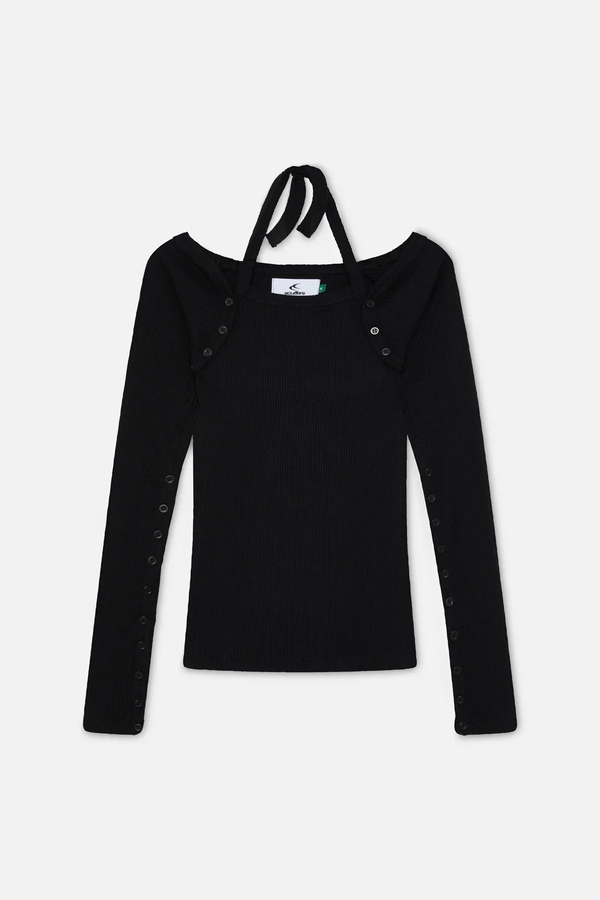 Scuffers Toggle Black Longsleeve