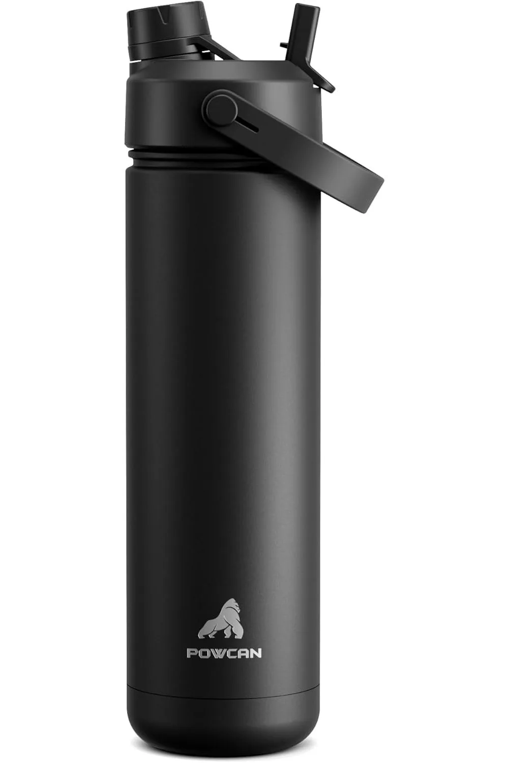 POWCAN Insulated Water Bottle with Straw 26oz
