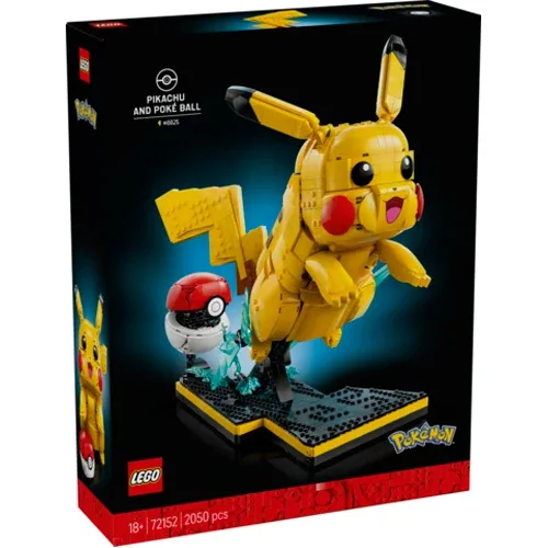 LEGO Pokemon 72152 Pikachu and Poke Ball